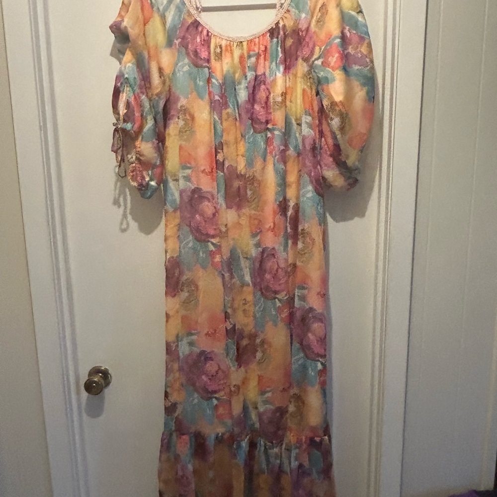 Love By Design Pastel Floral Maxi Dress